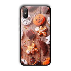 Gingerbread Customized Printed Glass Back Cover for Xiaomi Redmi 9A