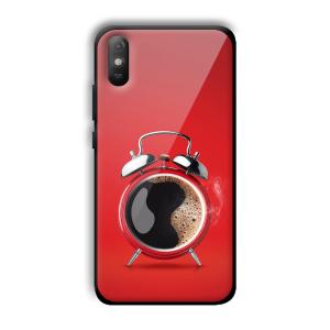 Morning Coffee Customized Printed Glass Back Cover for Xiaomi Redmi 9A