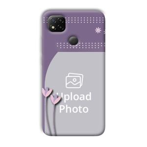 Lilac Pattern Customized Printed Back Cover for Redmi 9 Activ