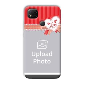 Valentine Customized Printed Back Cover for Redmi 9 Activ