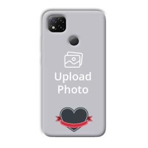 Heart Customized Printed Back Cover for Redmi 9 Activ