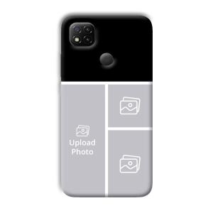 White Lines Customized Printed Back Cover for Redmi 9 Activ