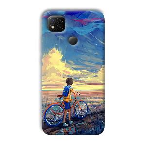 Boy & Sunset Phone Customized Printed Back Cover for Redmi 9 Activ