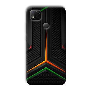Black Design Phone Customized Printed Back Cover for Redmi 9 Activ