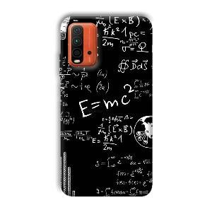 E is Equal To MC2 Phone Customized Printed Back Cover for Xiaomi Redmi 9 Power