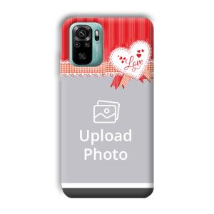 Valentine Customized Printed Back Cover for Xiaomi Redmi Note 10
