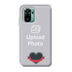 Heart Customized Printed Back Cover for Xiaomi Redmi Note 10
