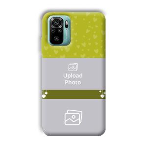 Moss Green Customized Printed Back Cover for Xiaomi Redmi Note 10