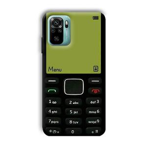 Nokia Feature Phone Customized Printed Back Cover for Xiaomi Redmi Note 10