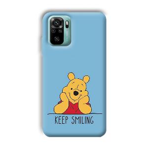 Winnie The Pooh Phone Customized Printed Back Cover for Xiaomi Redmi Note 10