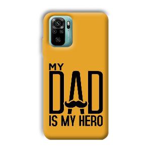 My Dad  Phone Customized Printed Back Cover for Xiaomi Redmi Note 10