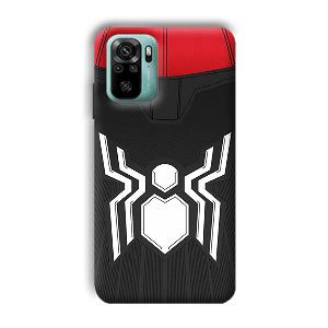 Spider Phone Customized Printed Back Cover for Xiaomi Redmi Note 10