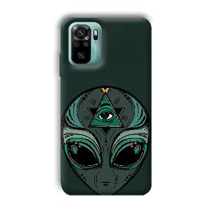 Alien Phone Customized Printed Back Cover for Xiaomi Redmi Note 10