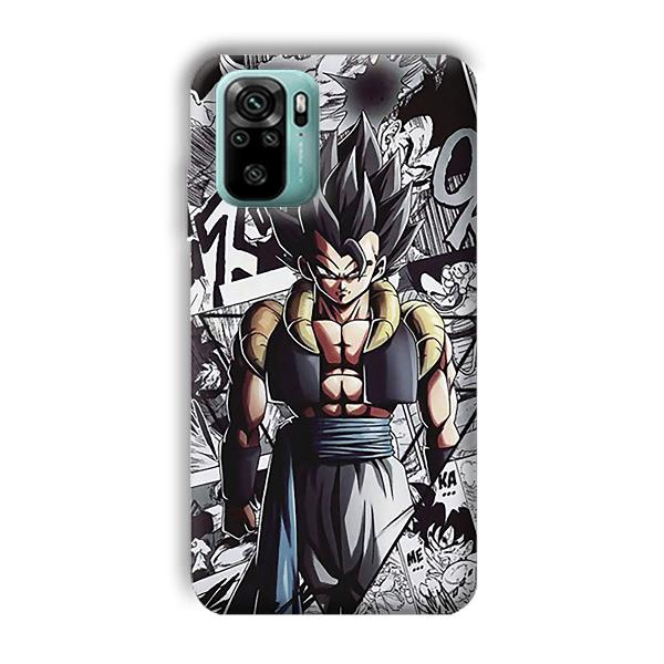 Goku Phone Customized Printed Back Cover for Xiaomi Redmi Note 10