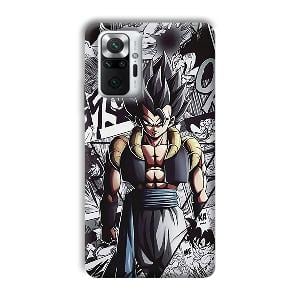 Goku Phone Customized Printed Back Cover for Redmi Note 10 Pro