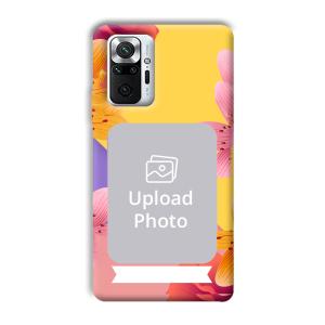 Colorful Flowers Customized Printed Back Cover for Xiaomi Redmi Note 10 Pro Max