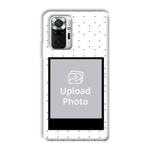 White Background  Customized Printed Back Cover for Xiaomi Redmi Note 10 Pro Max
