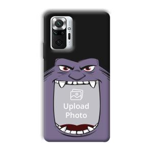 Purple Monster Customized Printed Back Cover for Xiaomi Redmi Note 10 Pro Max