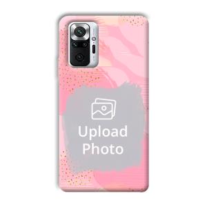 Sparkly Pink Customized Printed Back Cover for Xiaomi Redmi Note 10 Pro Max
