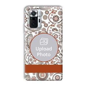 Henna Art Customized Printed Back Cover for Xiaomi Redmi Note 10 Pro Max