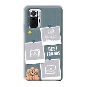 Best Friends Customized Printed Back Cover for Xiaomi Redmi Note 10 Pro Max
