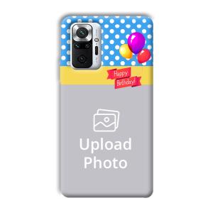 Happy Birthday Customized Printed Back Cover for Xiaomi Redmi Note 10 Pro Max