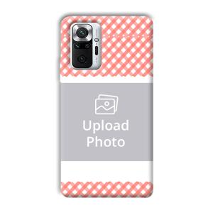Cloth Pattern Customized Printed Back Cover for Xiaomi Redmi Note 10 Pro Max