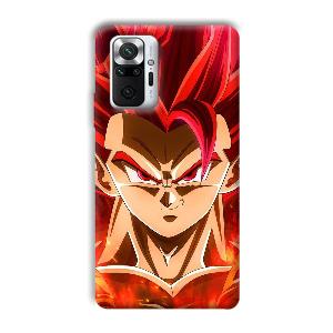 Goku Design Phone Customized Printed Back Cover for Xiaomi Redmi Note 10 Pro Max