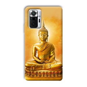 Golden Buddha Phone Customized Printed Back Cover for Xiaomi Redmi Note 10 Pro Max