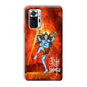 Lord Shiva Phone Customized Printed Back Cover for Xiaomi Redmi Note 10 Pro Max