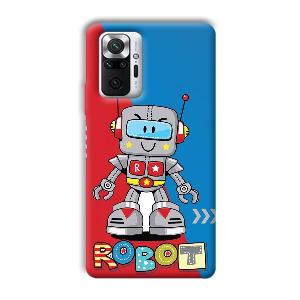 Robot Phone Customized Printed Back Cover for Xiaomi Redmi Note 10 Pro Max