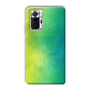 Green Pattern Phone Customized Printed Back Cover for Xiaomi Redmi Note 10 Pro Max