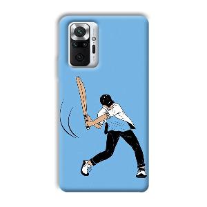 Cricketer Phone Customized Printed Back Cover for Xiaomi Redmi Note 10 Pro Max