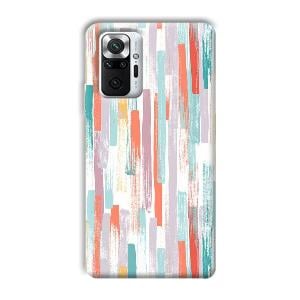 Light Paint Stroke Phone Customized Printed Back Cover for Xiaomi Redmi Note 10 Pro Max