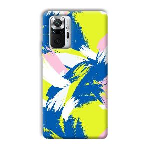 Blue White Pattern Phone Customized Printed Back Cover for Xiaomi Redmi Note 10 Pro Max
