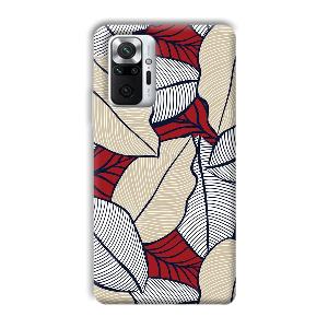 Leafy Pattern Phone Customized Printed Back Cover for Xiaomi Redmi Note 10 Pro Max