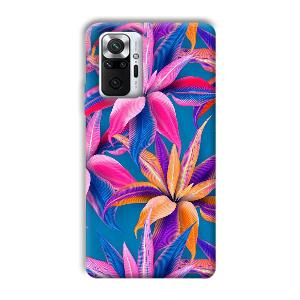 Aqautic Flowers Phone Customized Printed Back Cover for Xiaomi Redmi Note 10 Pro Max