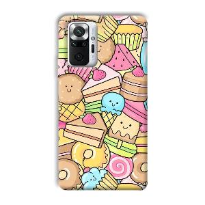 Love Desserts Phone Customized Printed Back Cover for Xiaomi Redmi Note 10 Pro Max