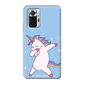 Unicorn Dab Phone Customized Printed Back Cover for Xiaomi Redmi Note 10 Pro Max