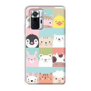 Kittens Phone Customized Printed Back Cover for Xiaomi Redmi Note 10 Pro Max