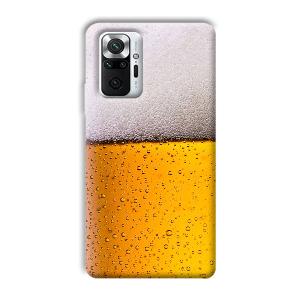 Beer Design Phone Customized Printed Back Cover for Xiaomi Redmi Note 10 Pro Max