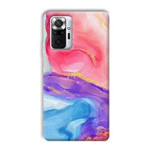 Water Colors Phone Customized Printed Back Cover for Xiaomi Redmi Note 10 Pro Max