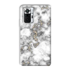 Grey White Design Phone Customized Printed Back Cover for Xiaomi Redmi Note 10 Pro Max