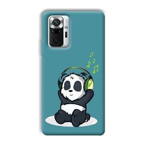Panda  Phone Customized Printed Back Cover for Xiaomi Redmi Note 10 Pro Max