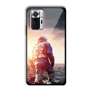 Interstellar Traveller Customized Printed Glass Back Cover for Xiaomi Redmi Note 10 Pro Max