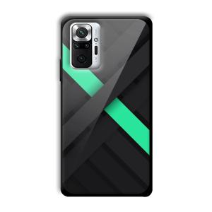 Green Cross Customized Printed Glass Back Cover for Xiaomi Redmi Note 10 Pro Max