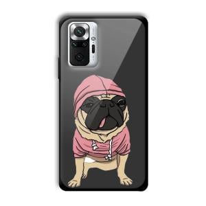 Cool Dog Customized Printed Glass Back Cover for Xiaomi Redmi Note 10 Pro Max