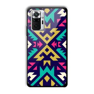Arrows Abstract Customized Printed Glass Back Cover for Xiaomi Redmi Note 10 Pro Max
