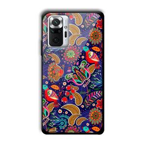 Animal Sketches Customized Printed Glass Back Cover for Xiaomi Redmi Note 10 Pro Max