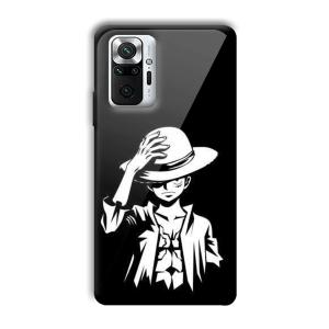 Cool Dude Customized Printed Glass Back Cover for Xiaomi Redmi Note 10 Pro Max